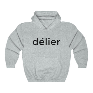 Ash Gray Délier Heavy Blend™ Hooded Sweatshirt for Women